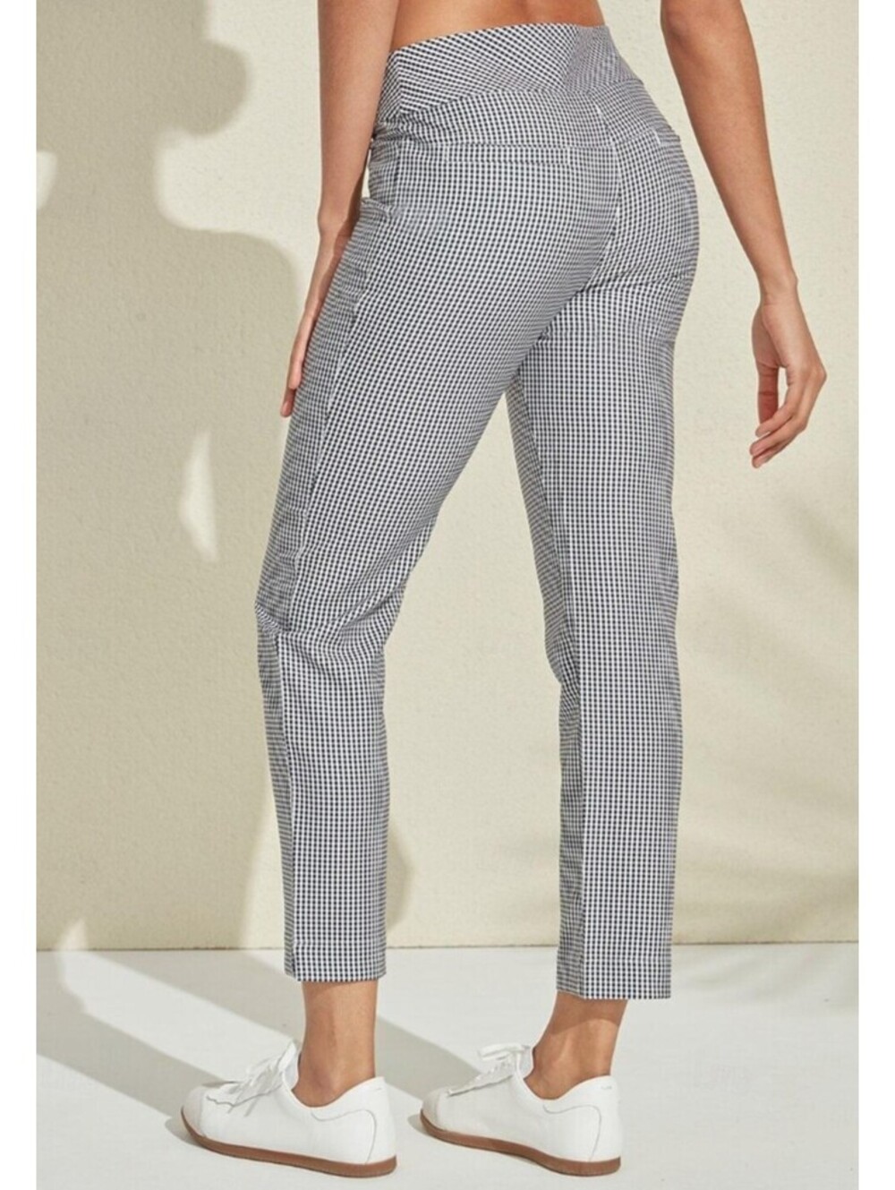 ACEGOLFS black white checkered golf pants sz L